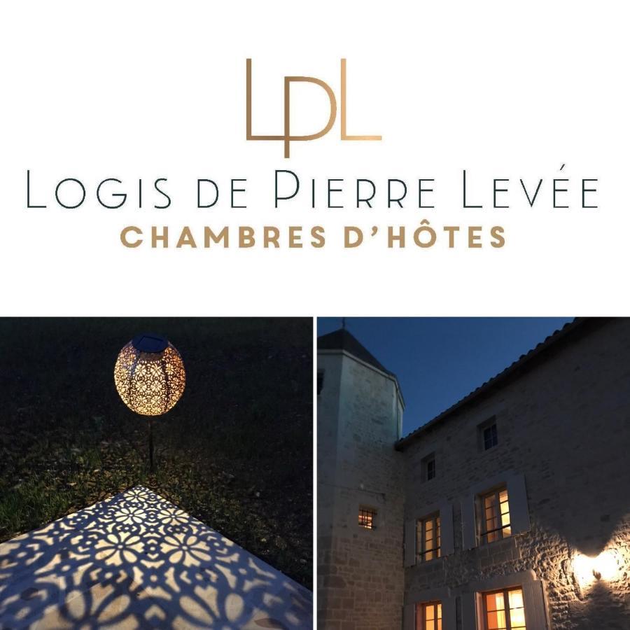Logis De Pierre Levee Bed and Breakfast Bessines Eksteriør billede