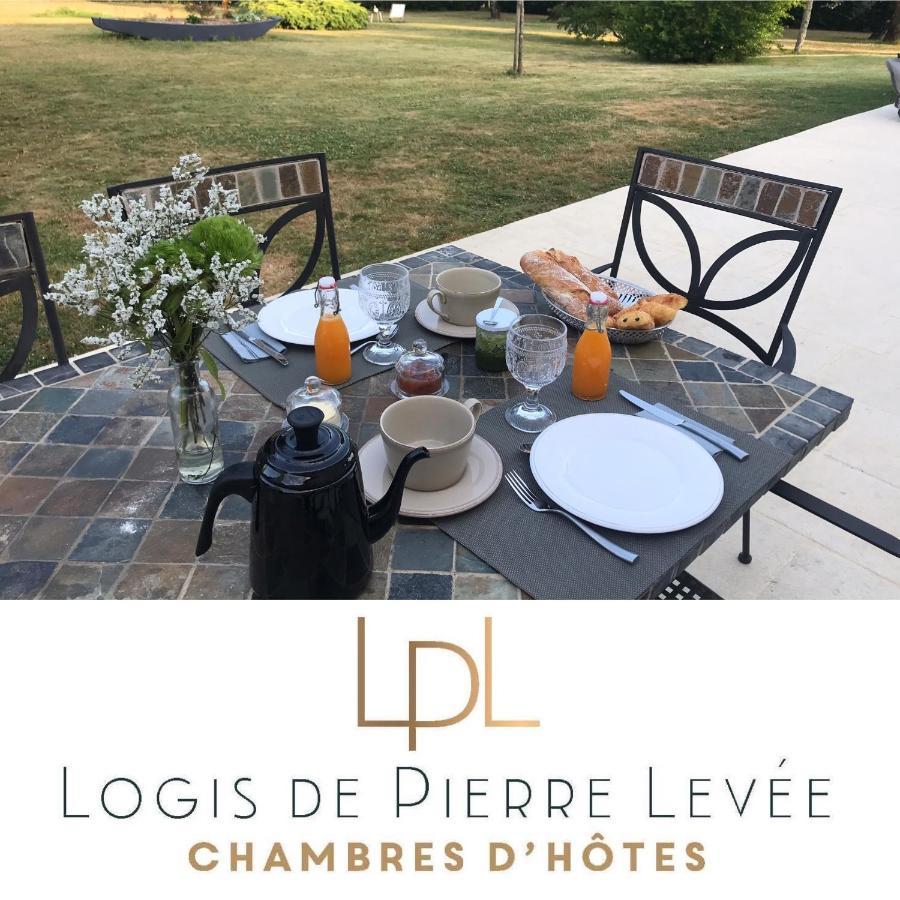 Logis De Pierre Levee Bed and Breakfast Bessines Eksteriør billede