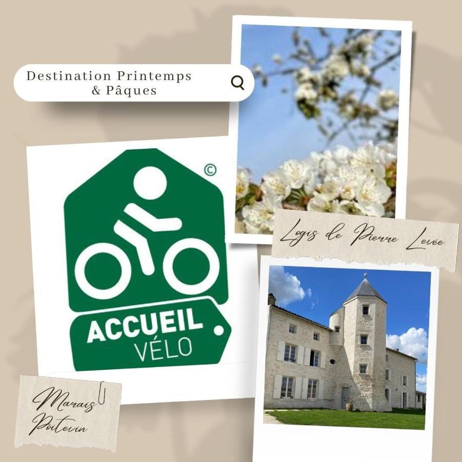 Logis De Pierre Levee Bed and Breakfast Bessines Eksteriør billede